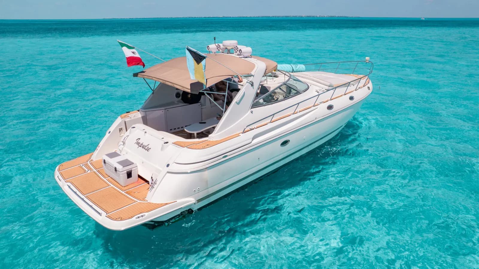Impulse setting the mood for a relaxed private yacht charter